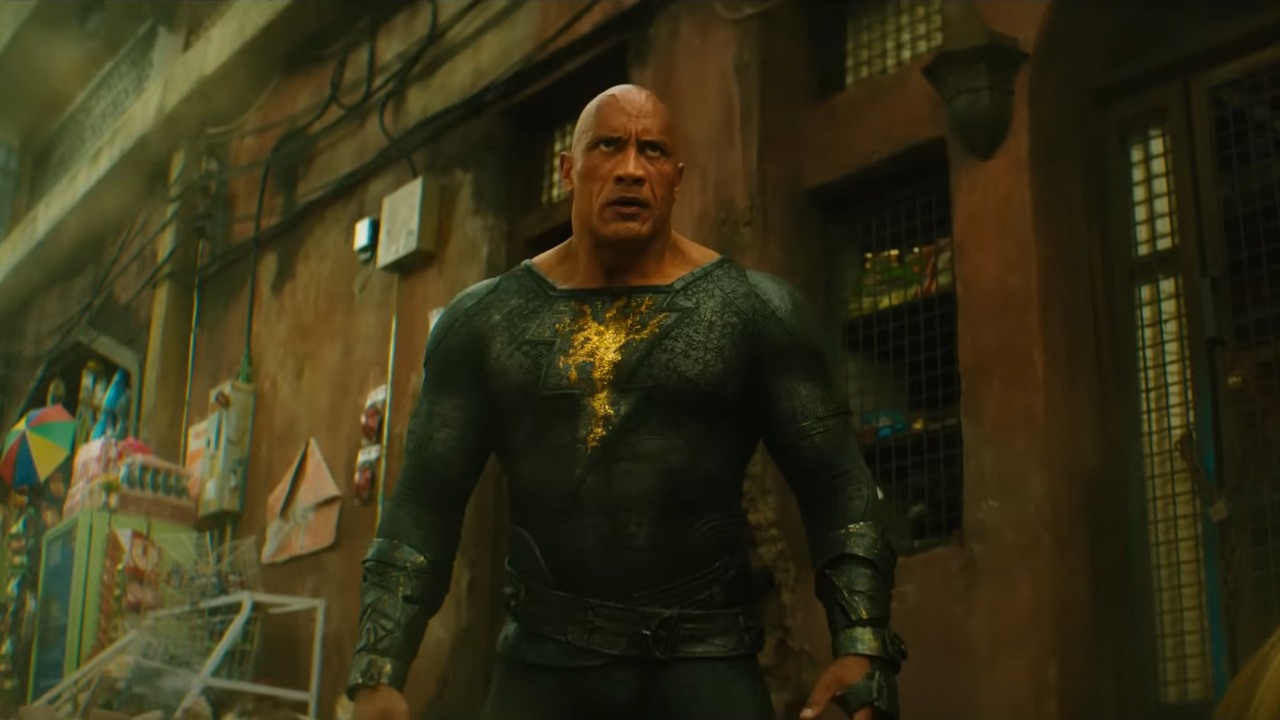 Dwayne Johnson powodem, dlaczego Black Adam nie pojawił się w Shazam.