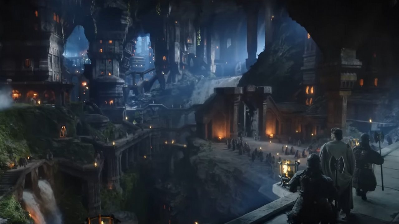 Serial Władca Pierścieni prezentuje zupełnie inne Khazad-dum na nowym zwiastunie.