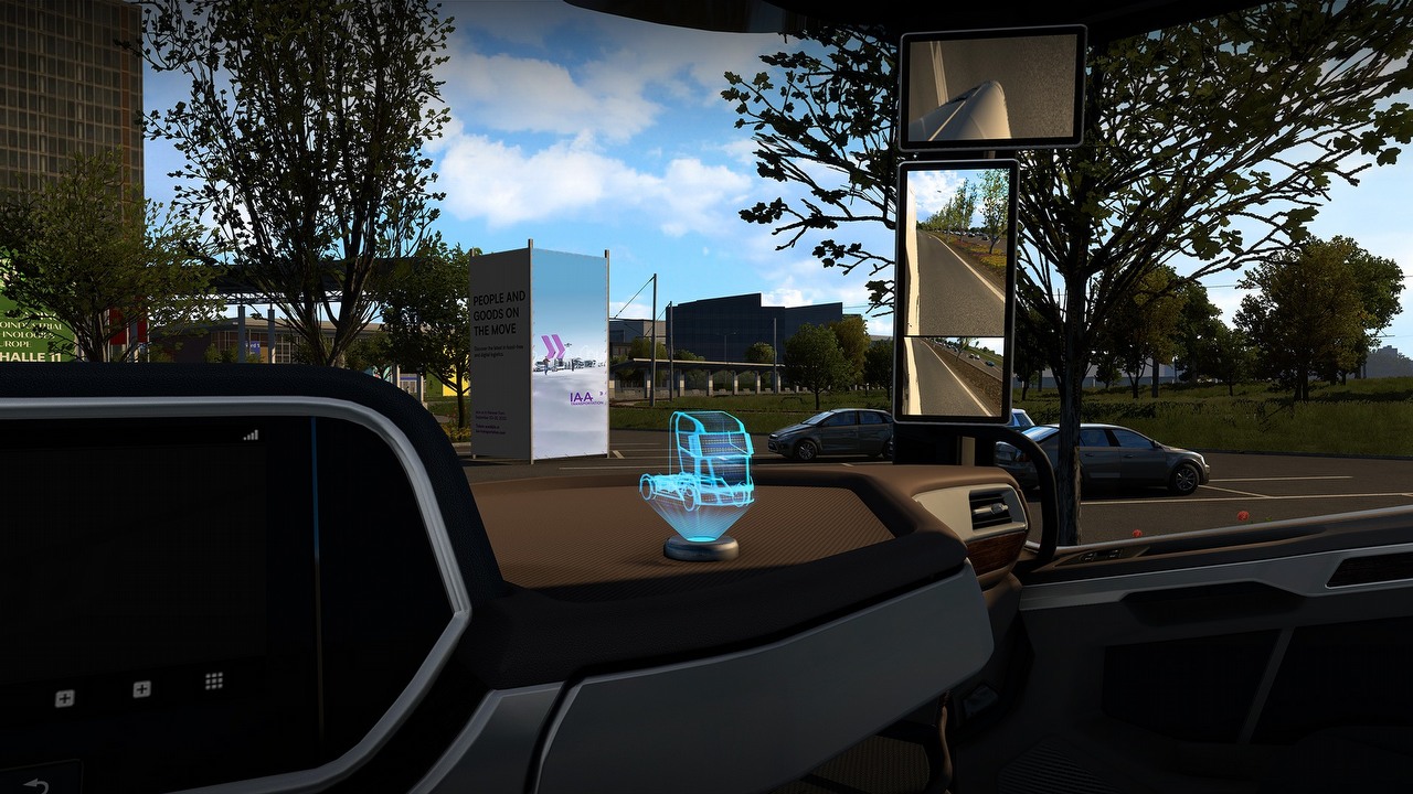 ETS2 pozwoli upiększyć kabinę, wystarczy zrealizować kilka zleceń.