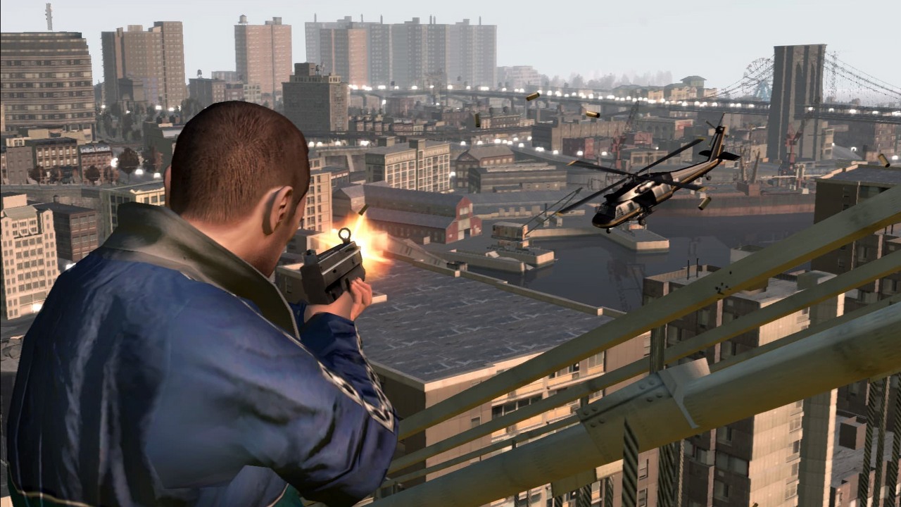 Po 14 latach GTA 4 nadal zadziwia fizyką wody.