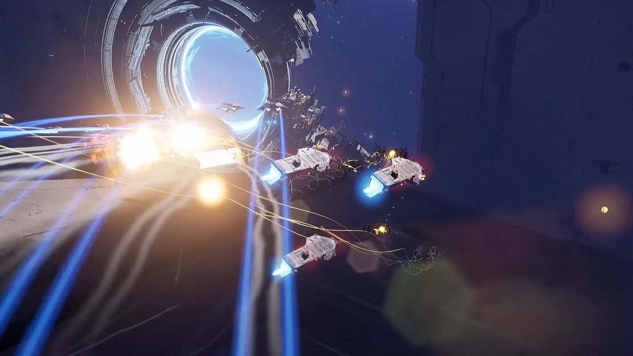 Dłuższy gameplay z Homeworld 3 pokazuje więcej kosmicznych bitew.