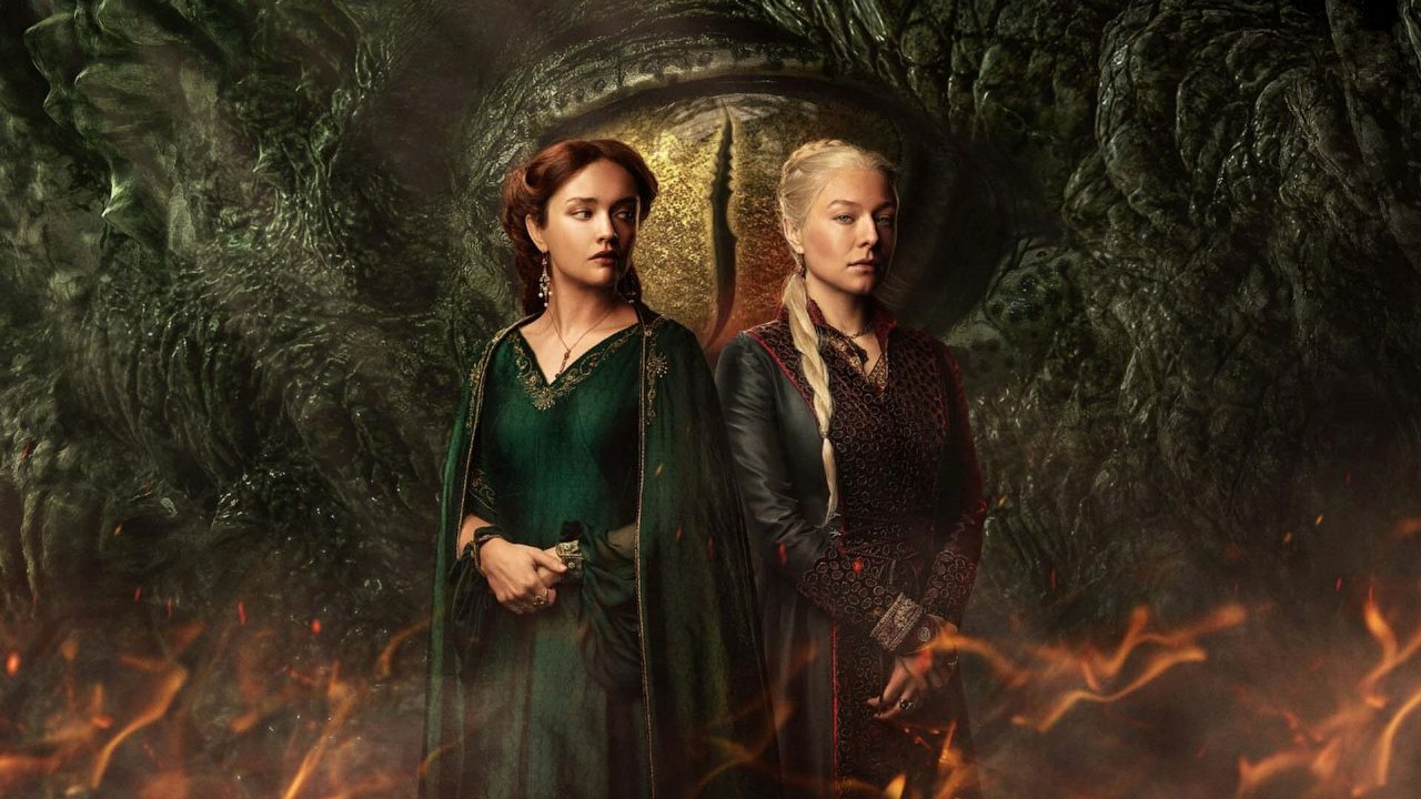Fani Rodu smoka są pod wrażeniem debiutów Emmy D'Arcy i Olivii Cooke, źródło grafiki: Ród smoka, Ryan J. Condal i Miguel Sapochnik, HBO, 2022.