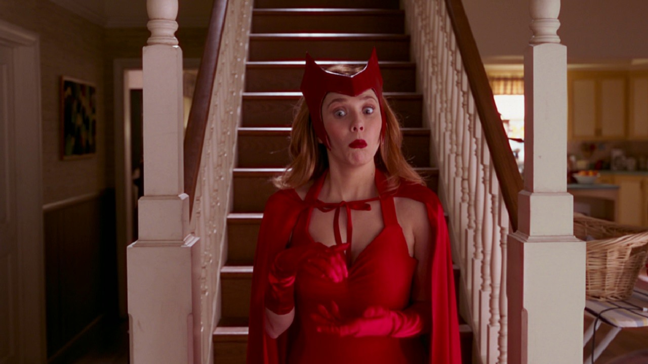 Hugh Jackman w MCU to szansa na ciekawe crossovery, Elizabeth Olsen właśnie na jeden wpadła, źródło grafiki: WandaVision; Matt Shakman; Marvel Studios; 2021.