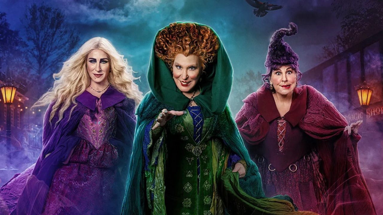 Co obejrzeć na Disney Plus w weekend 30 września - 2 października 2022 roku?, źródło grafiki: Hokus pokus 2, reż. Anne Fletcher, Walt Disney Studios, 2022.