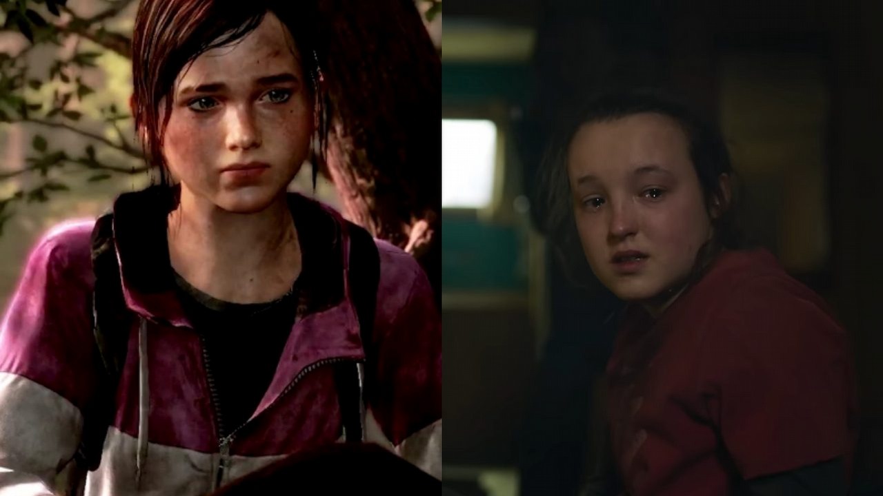 Wygląd Ellie w serialu The Last of Us jest ostro komentowany przez fanów, źródło grafiki: The Last of Us, Naughty Dog, 2013 / The Last of Us, Neil Druckmann i Craig Mazin, HBO, 2023.