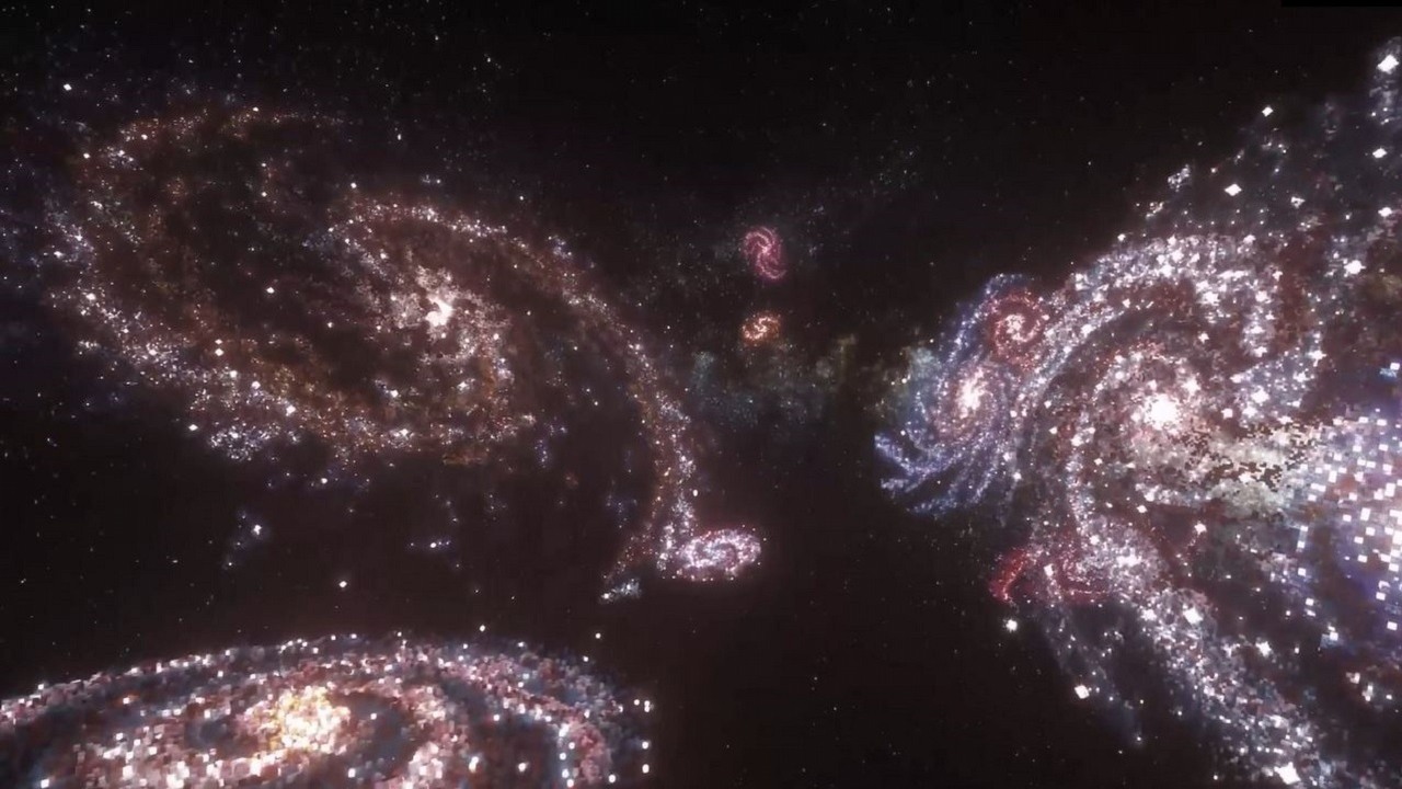 Youtuber zbudował cały znany Wszechświat w Minecrafcie, blok po bloku.