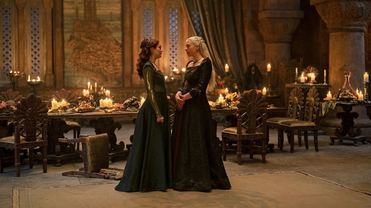 Reżyserka Rodu smoka o łamiącym serca 8. odcinku, źródło grafiki: Ród smoka, Ryan Condal i Miguel Sapochnik, HBO, 2022.