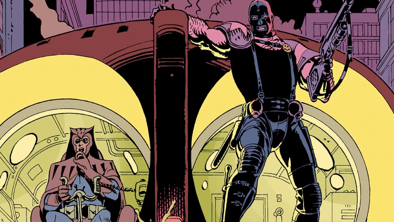 Twórca Watchmen twierdzi, że dorośli fani kina superbohaterskiego mogą być prekursorami faszyzmu, źródło grafiki: Strażnicy, Alan Moore i Dave Gibbons, DC Comics, 1987.