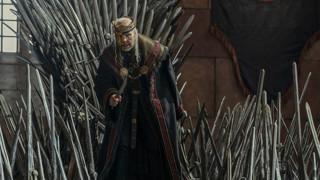 Ród smoka potrzebuje 40 odcinków, George R.R. Martin zdradza czemu, źródło grafiki: Ród smoka, Ryan Condal i Miguel Sapochnik, HBO, 2022.