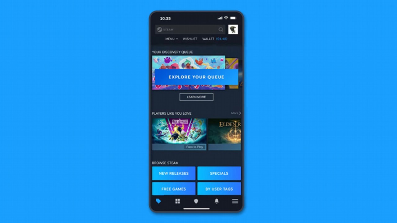 Steam ma nową aplikację mobilną, Valve docenione za otwartość, źródło grafiki: Valve.