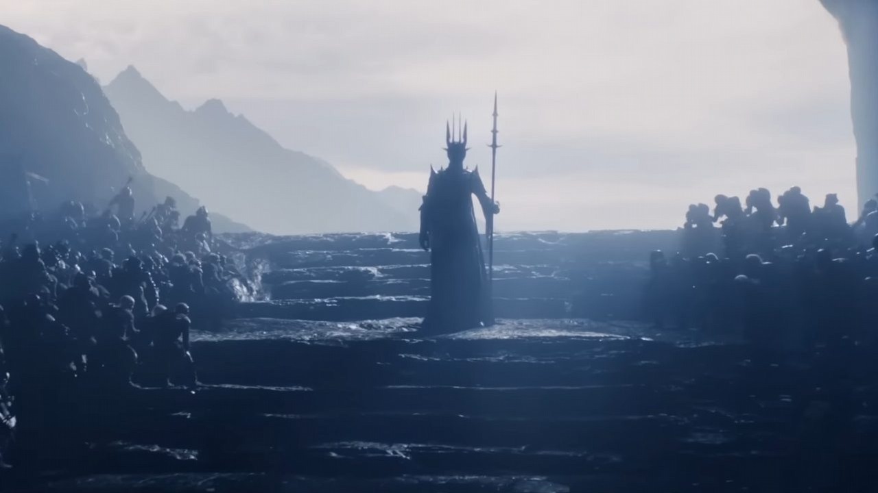 Nawet odtwórca Saurona z Pierścieni Władzy na początku nie wiedział, że nim jest, źródło grafiki: Władca Pierścieni: Pierścienie Władzy, J.D. Payne i Patrick McKay, Amazon Studios, 2022.