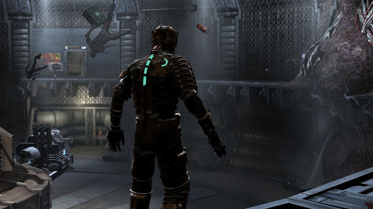 Zobacz 8 minut gameplayu z Dead Space i porównania grafiki, źródło grafiki: Electronic Arts.