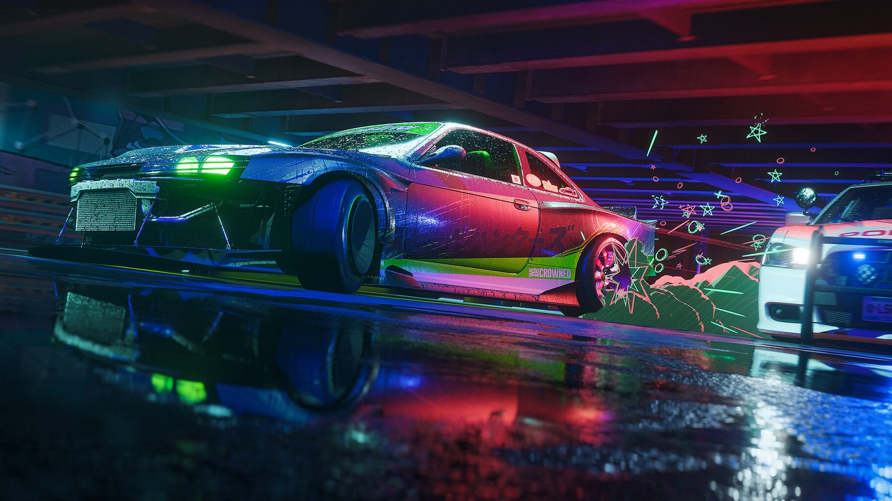 NFS Unbound z opcją demontażu części aut i zróżnicowaną mapą, źródło grafiki: Steam.