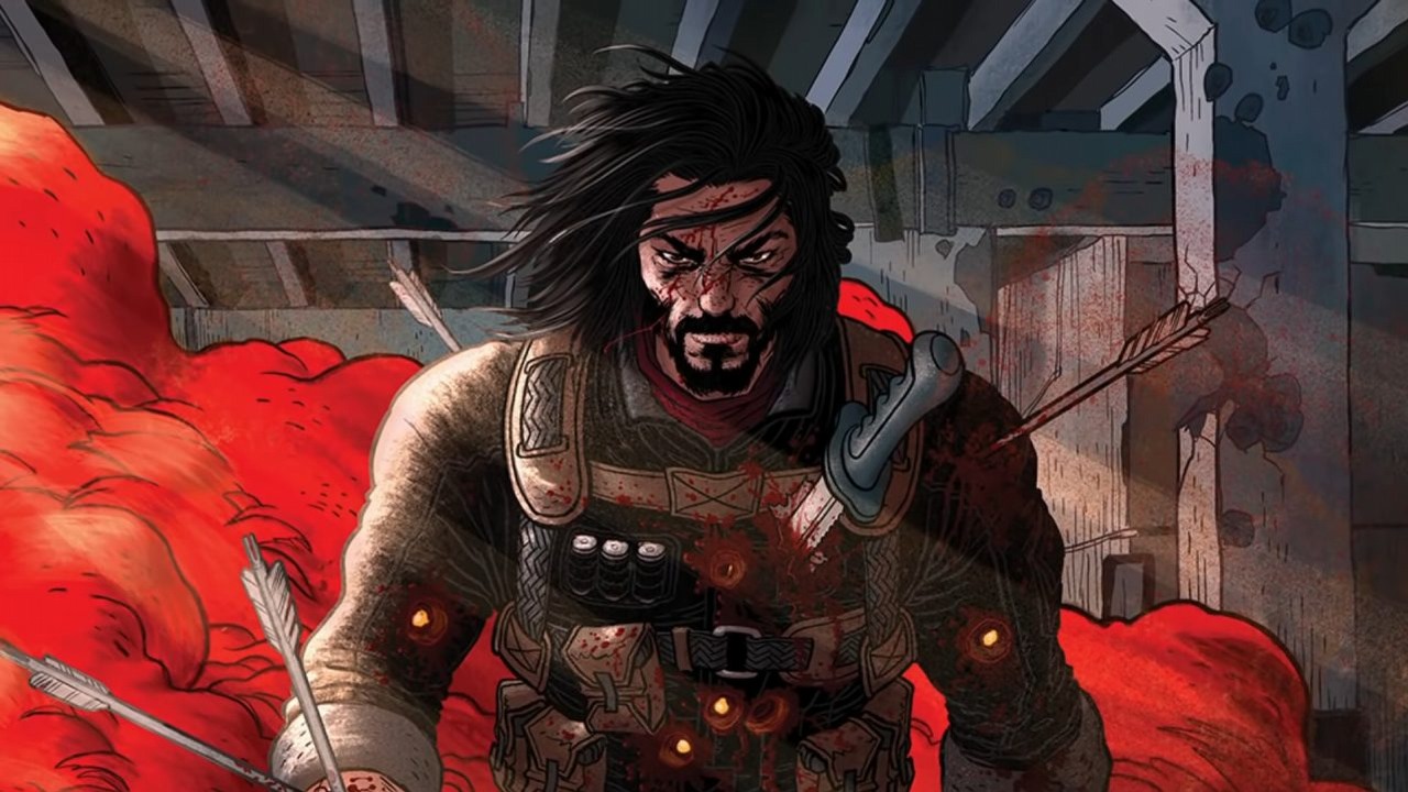 Keanu Reeves pozwoli twórcom anime BRZRKR na swobodną kreatywność, źródło grafiki: BRZRKR, Keanu Reeves, Matt Kindt, Ron Garney, BOOM! Studios, 2022.