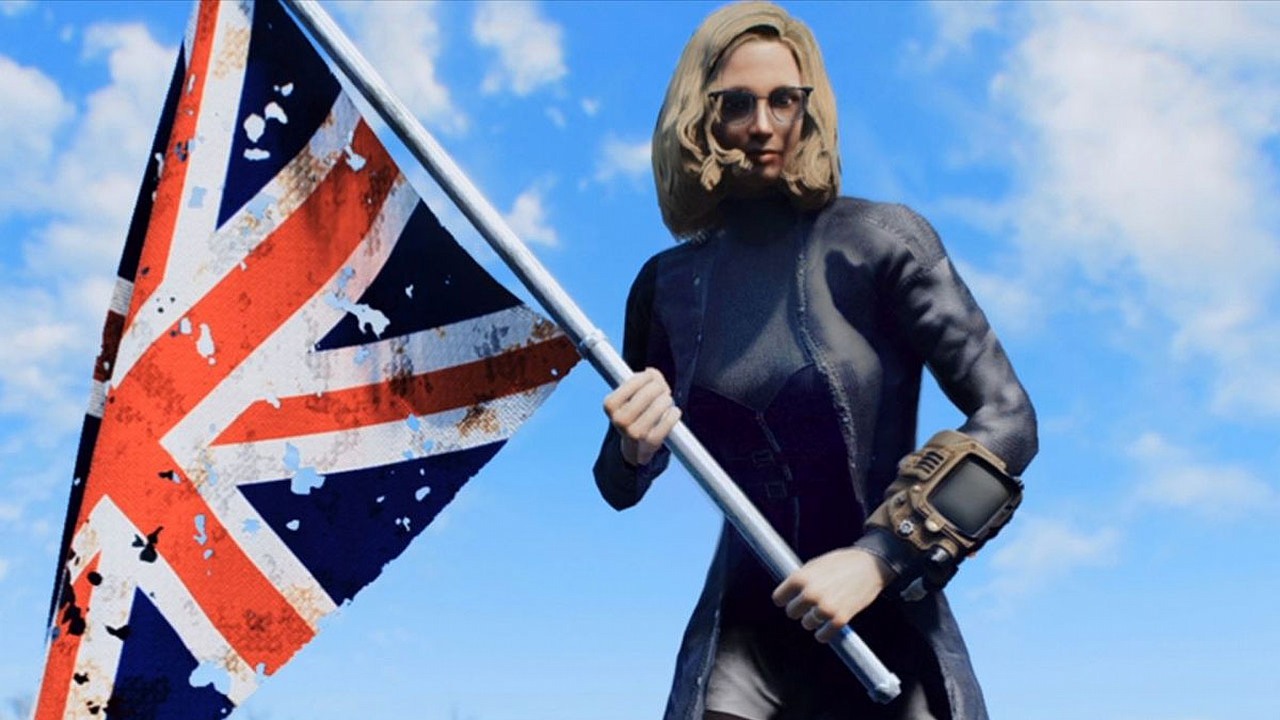 Fallout: London usuwa ghule wzorowane na królowej Elżbiecie i królu Karolu, źródło grafiki: Fallout: London mod team.