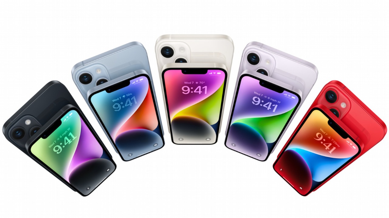 Ludzie nie chcą większego ekranu - Apple tnie produkcję iPhone'a 14 Plus, źródło grafiki: Apple.
