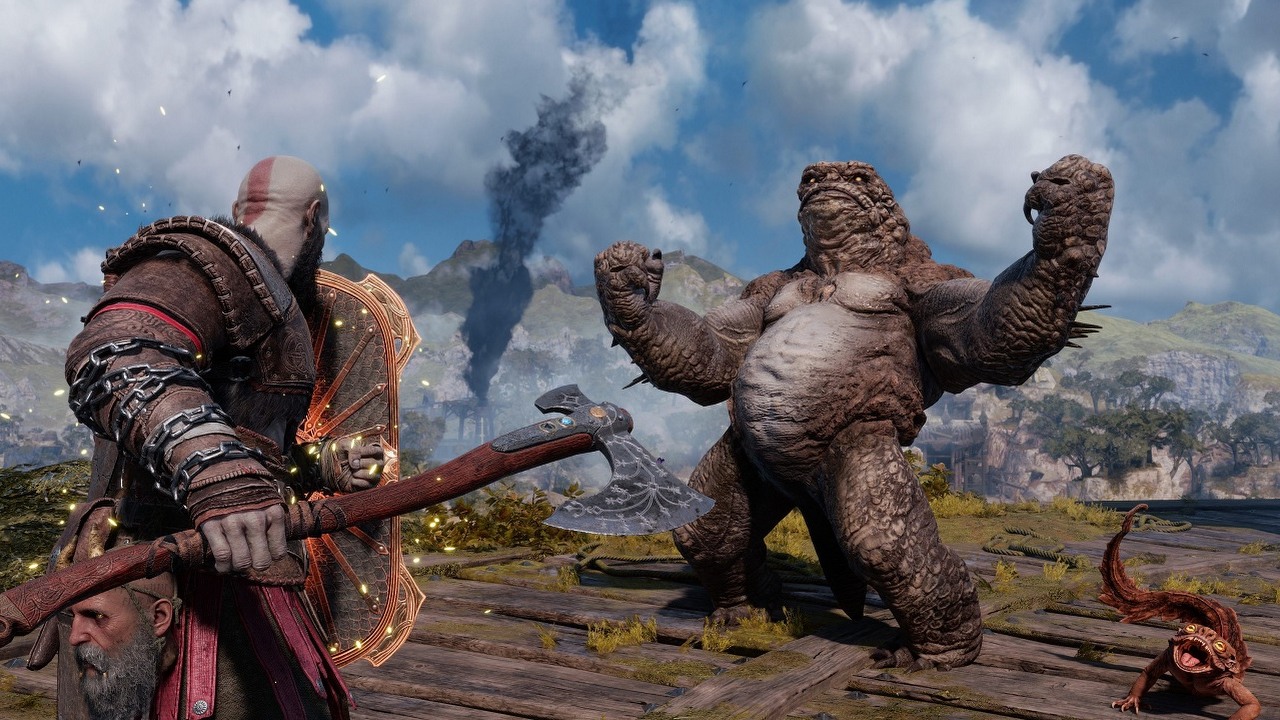 God of War Ragnarok może hulać nie tylko w 60, ale nawet 120 fps, źródło grafiki: God of War: Ragnarok / Sony..