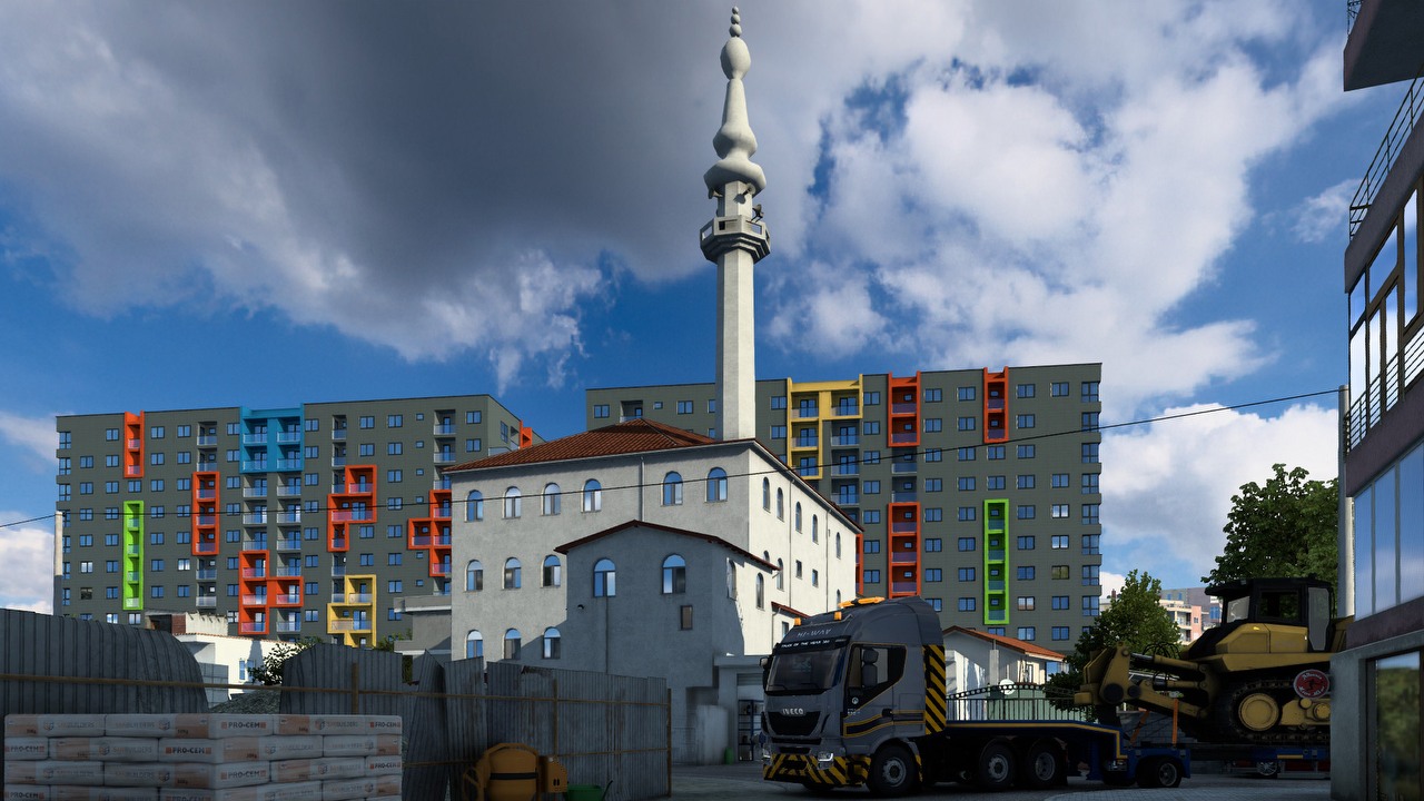 Nowy filmik z ETS2: West Balkans prezentuje religijną stronę Bałkan, źródło grafiki: SCS Software.