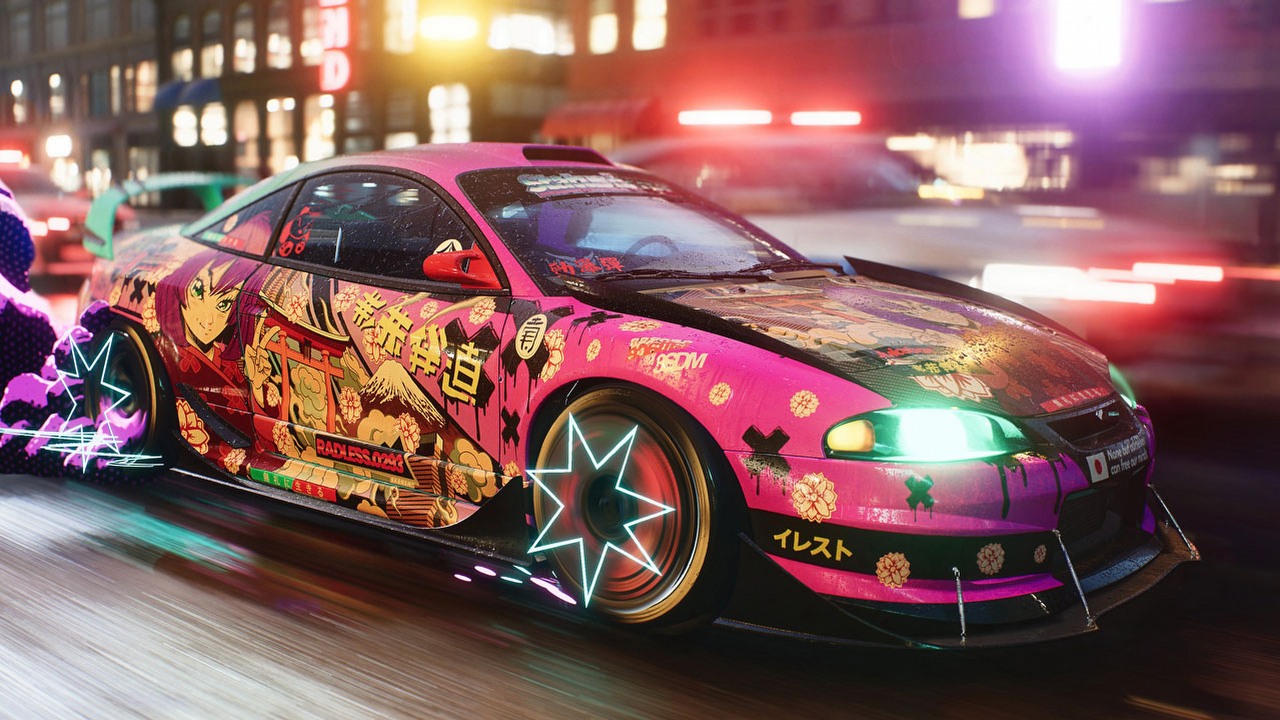 NFS Unbound z mechaniką prawie jak z gier roguelite, źródło grafiki: Electronic Arts.