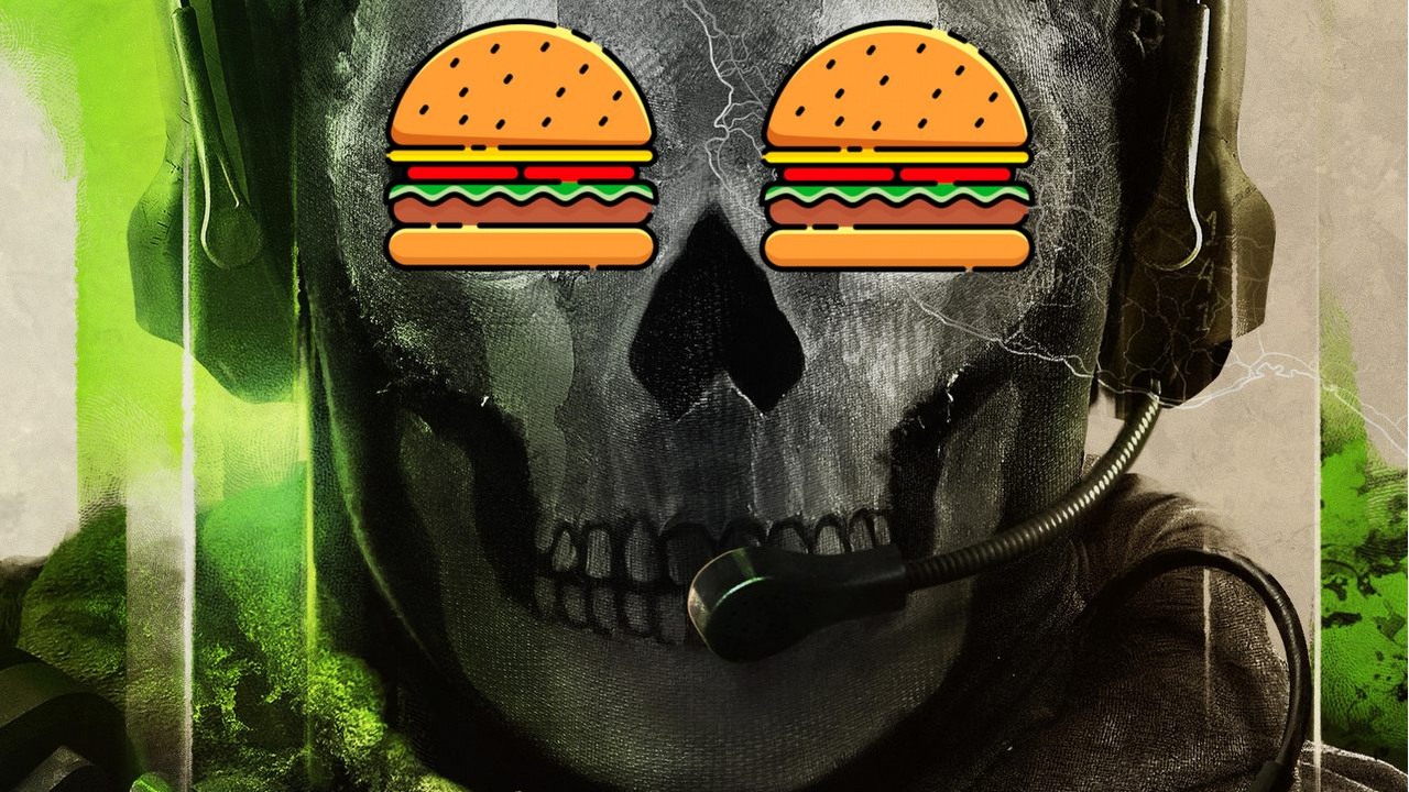 Kampania Modern Warfare 2 jest jak hamburger, ale i tak mi smakuje, źródło grafiki: Infinity Ward / PNGTree.
