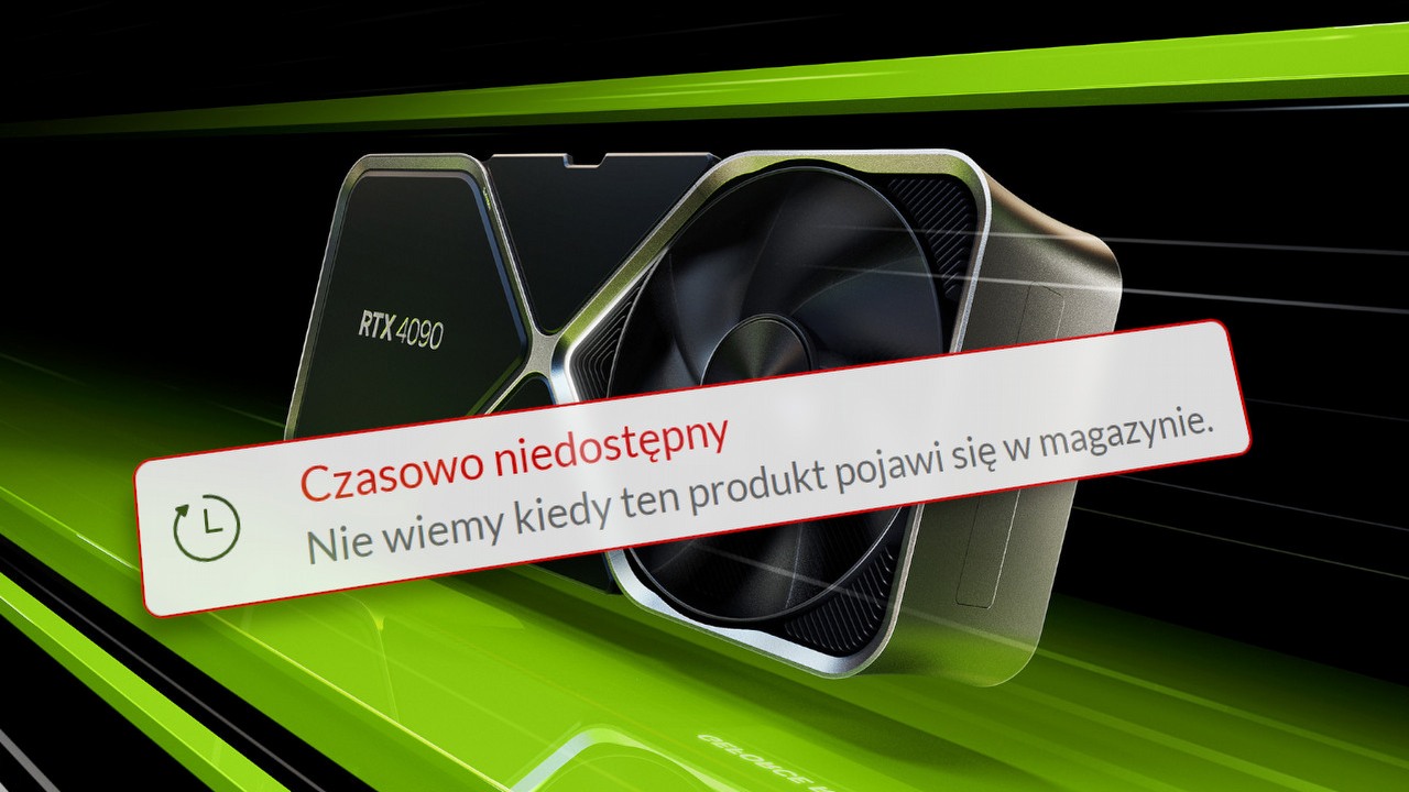 W sklepach brakuje kart graficznych RTX 4090, źródło grafiki: Nvidia.