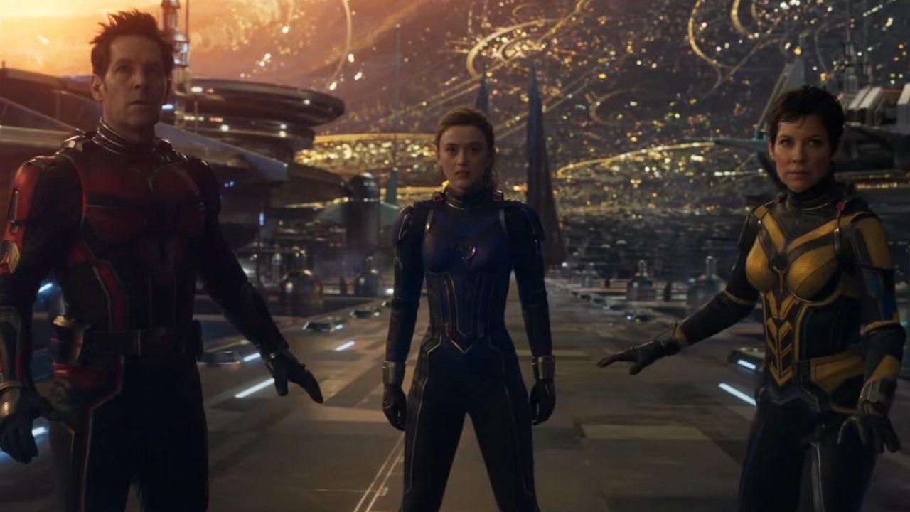 Zobacz zwiastun Ant-Man and the Wasp: Quantumania, źródło grafiki: Ant-Man i Osa: Kwantomania, reż. Peyton Reed, Marvel Studios, 2023.