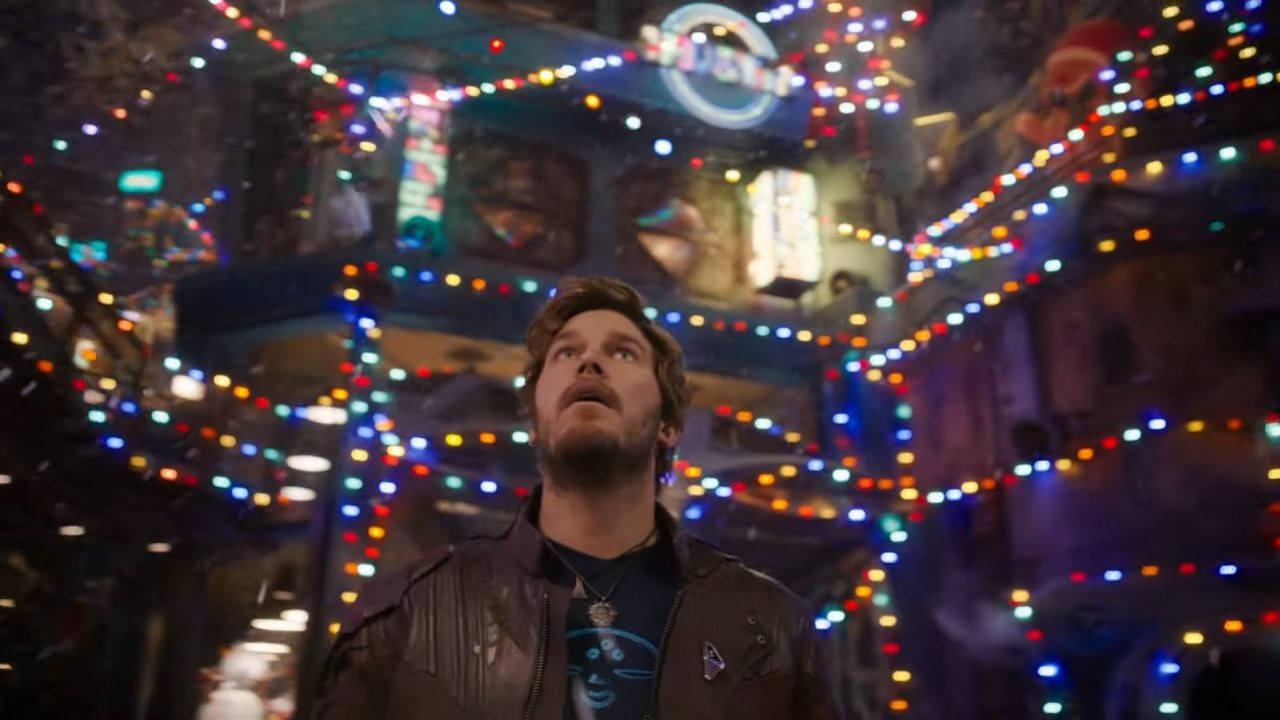 Poczuj magię świąt ze zwiastunem Guardians of the Galaxy Holiday Special, źródło grafiki: Guardians of the Galaxy Holiday Special, reż. James Gunn, Marvel Studios, 2022.