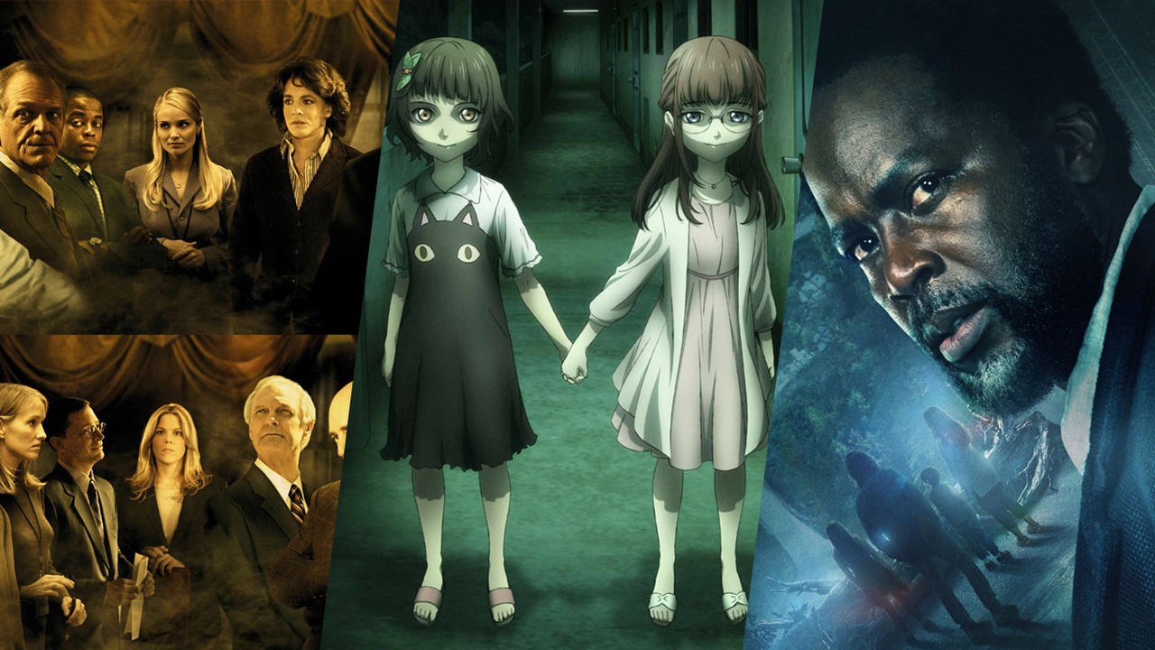 Co obejrzeć na HBO Max w weekend 28-30 października 2022 roku, źródło grafiki: Prezydencki poker, Aaron Sorkin, NBC, 1999 / Osiedle C, Yuji Nara, Adult Swim, 2022 / Stamtąd, John Griffin, Epix, 2022.