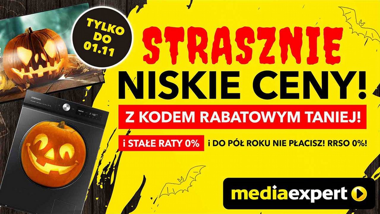 Tymi promocjami można się przerazić. Strasznie niskie ceny w Media Expert.
