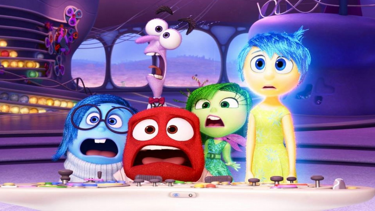 Szef Disneya uważa, że dorośli nie lubią oglądać filmów animowanych, źródło grafiki: W głowie się nie mieści, Pete Docter, Walt Disney Pictures, 2015.
