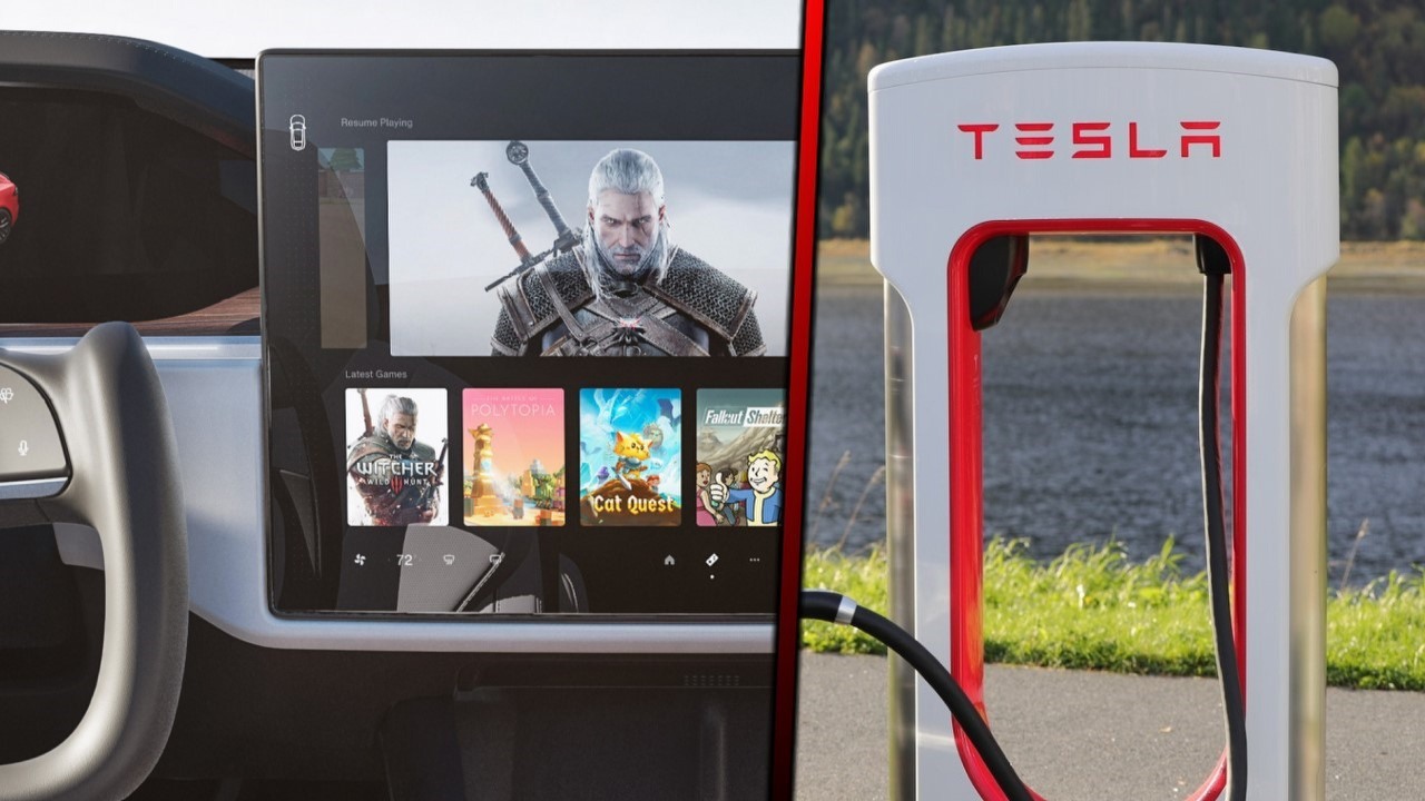 Tesla chciała słynnych gier w swoich autach, ale nie zamierzała płacić, źródło grafiki: Tesla/Użytkownik: Blomst (Pixabay).