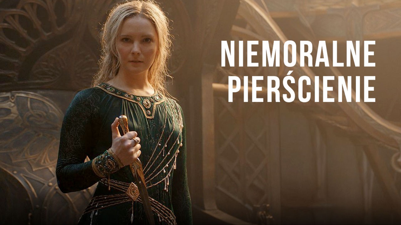 Pierścienie Władzy popsuły zmiany w systemie moralnym Tolkiena, źródło grafiki: Amazon.
