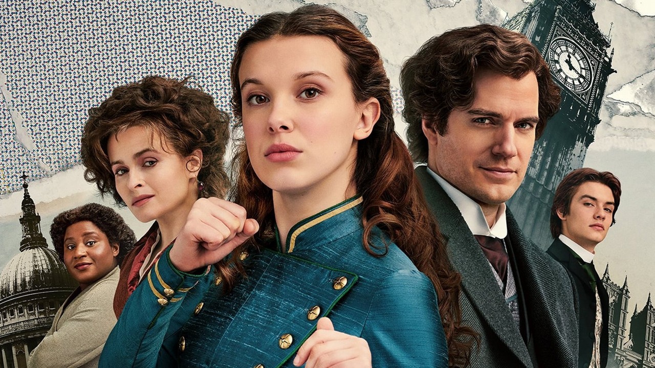 Co obejrzeć na Netflixie w weekend 4-6 listopada 2022 roku, źródło grafiki: Enola Holmes 2, Harry Bradbeer, Netflix, 2022.