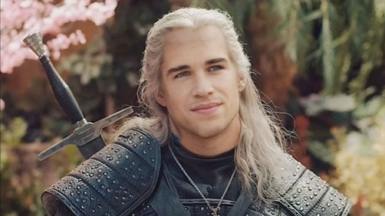 Zobacz, jak Liam Hemsworth może wyglądać jako Geralt w Wiedźminie Netflixa, źródło grafiki: Twitter: chronophobique..