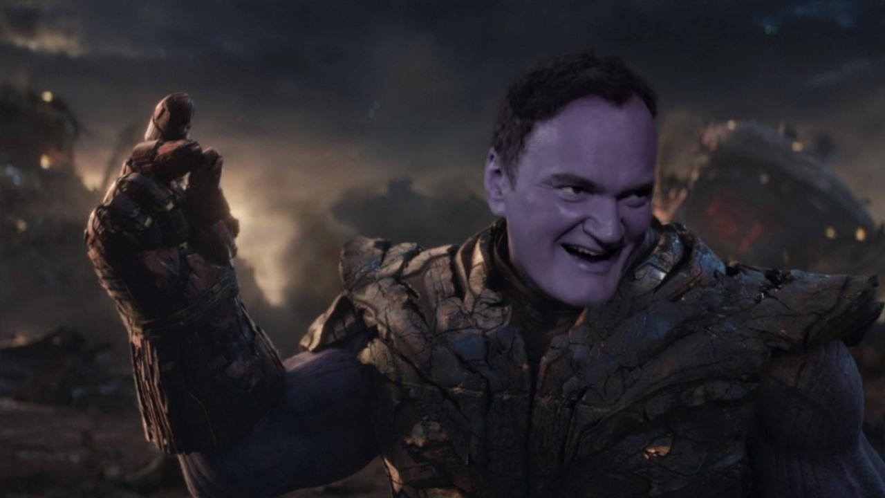 Quentin Tarantino uważa, że dzisiejsi filmowcy czekają, aż kino superbohaterskie wyginie, źródło grafiki: YouTube,  Jimmy Kimmel Live, 2022, Avengers: Koniec gry, Anthony Russo, Joe Russo, Marvel Studios, 2019.
