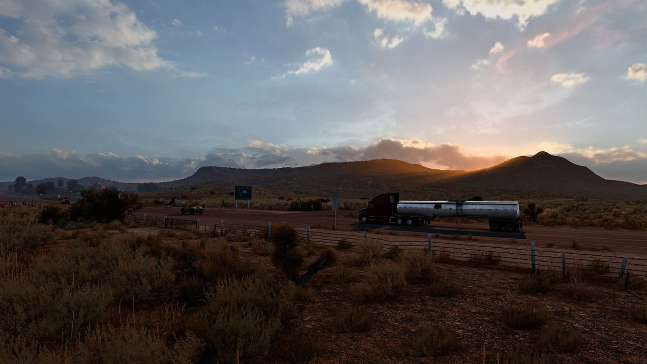 American Truck Simulator: Texas z datą premiery; zobacz klimatyczny trailer, źródło grafiki: store.steampowered.com.