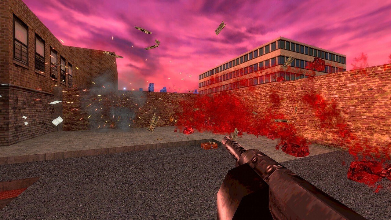 Nieprzerwana rozwałka w nowej grze twórcy Dusk i Gloomwood, źródło grafiki: Chop Goblins / Steam..