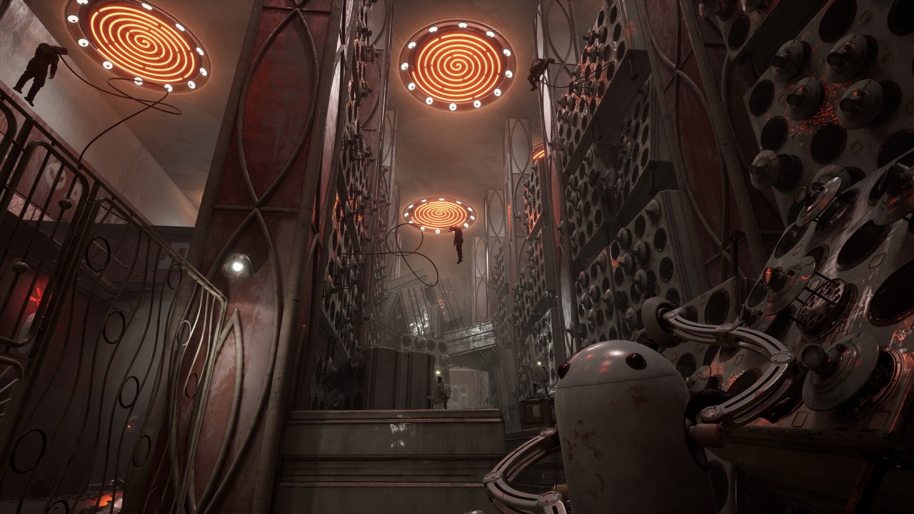 Projekty przeciwników w Atomic Heart na nowym filmie, źródło grafiki: Mundfish.