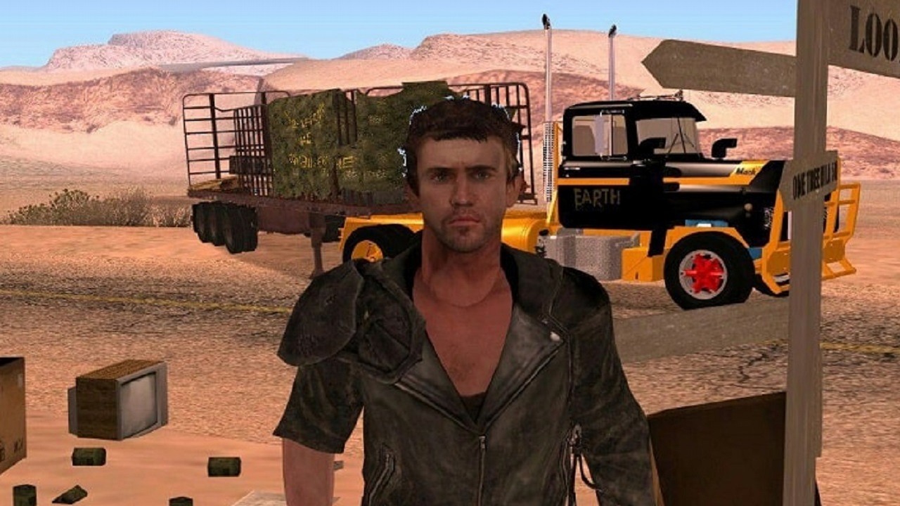 Gracz od 18 lat zmienia GTA San Andreas w Mad Maxa, źródło grafiki: DeLorean31rus.