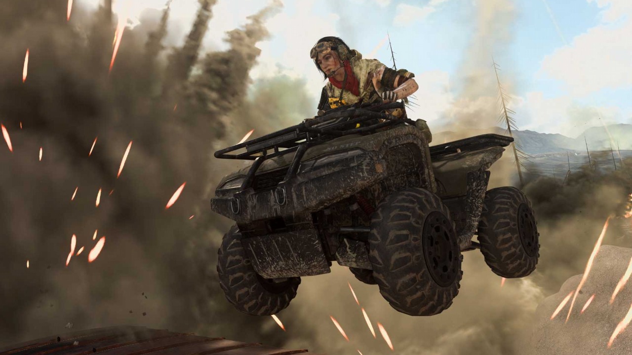 Piłka i quad zamiast karabinu i granatów w nowym trybie Modern Warfare 2, źródło grafiki: Activision.