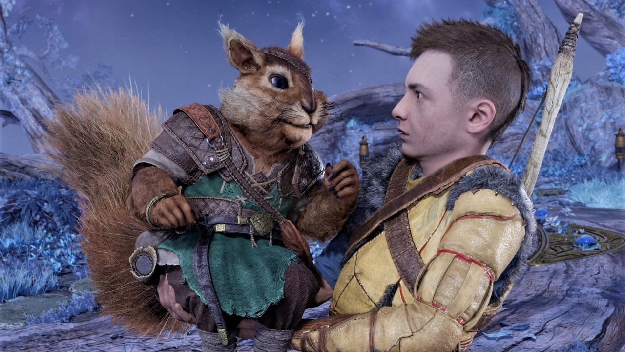 PETA broni mitycznych zwierząt w GoW Ragnarok; chce specjalnego trybu gry, źródło grafiki: Sony Interactive Entertainment.