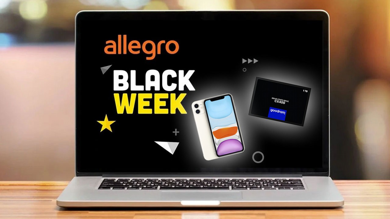 iPhone 12 w okazyjnej cenie na Black Week w Allegro, źródło grafiki: Allegro.pl.