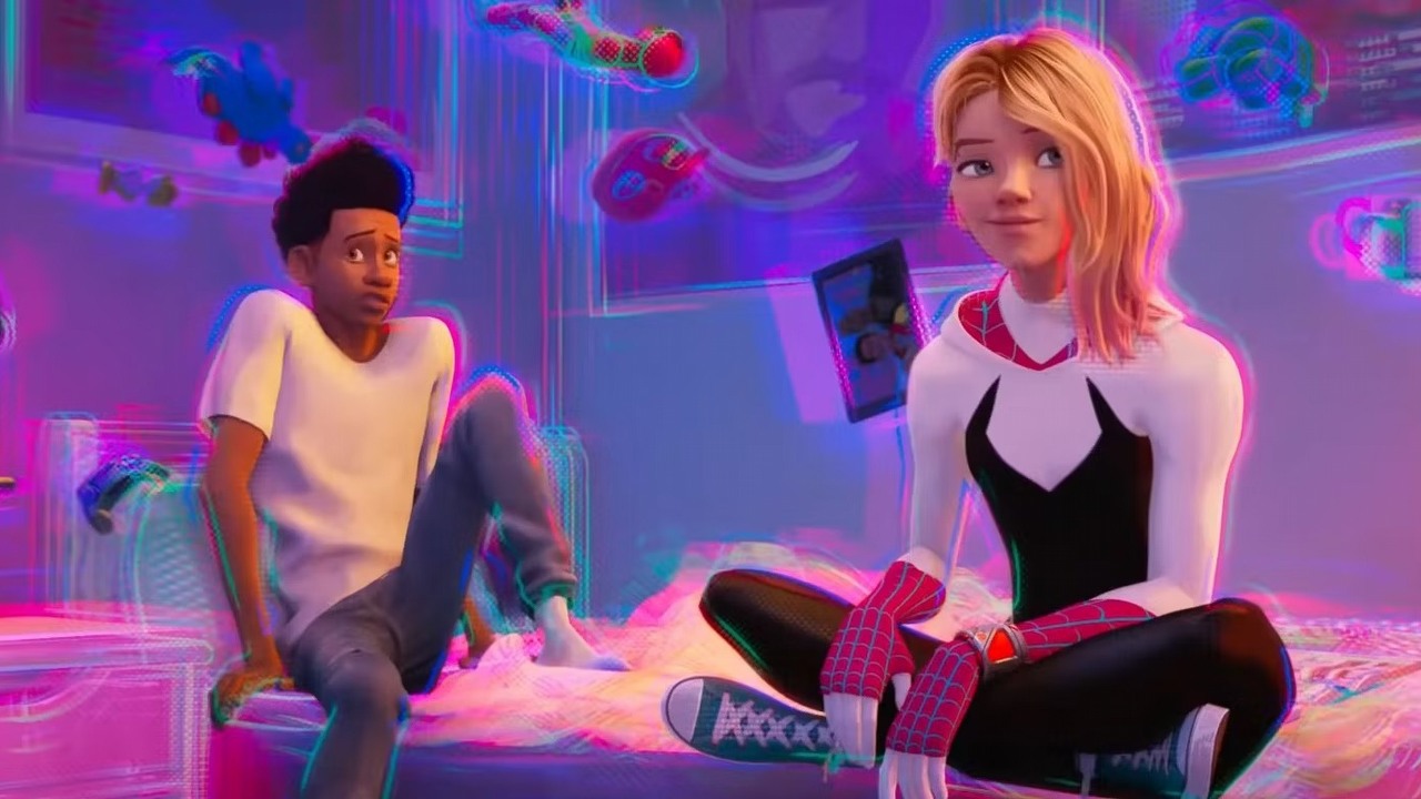 Znamy nowe szczegóły fabuły Spider-Verse 2. Spider-Man 2099 to lider z trudnym zadaniem, źródło grafiki: Spider-Man: Across the Spider-Verse; materiały promocyjne.