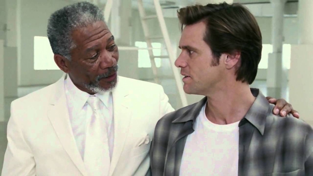 Bruce Wszechmogący mógł mieć sequel o Szatanie, źródło grafiki: Bruce Wszechmogący; Tom Shadyac; 2003.