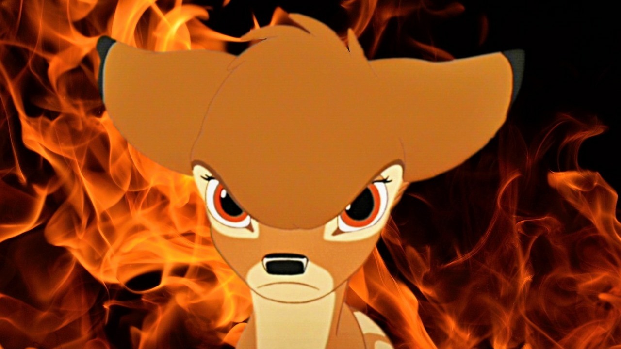 Bambi jako maszyna do zabijania; powstanie horror o kultowym jelonku, źródło grafiki: Bambi, Ben Sharpsteen, David Hand, Walt Disney Productions, 1942, Pixabay, patticake1601.