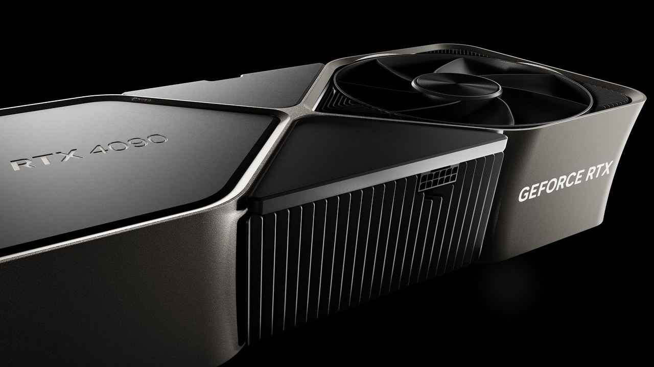 RTX 4090 to oszczędna karta, tylko parę procent spadku wydajności przy połowie poboru mocy, źródło grafiki: Nvidia.