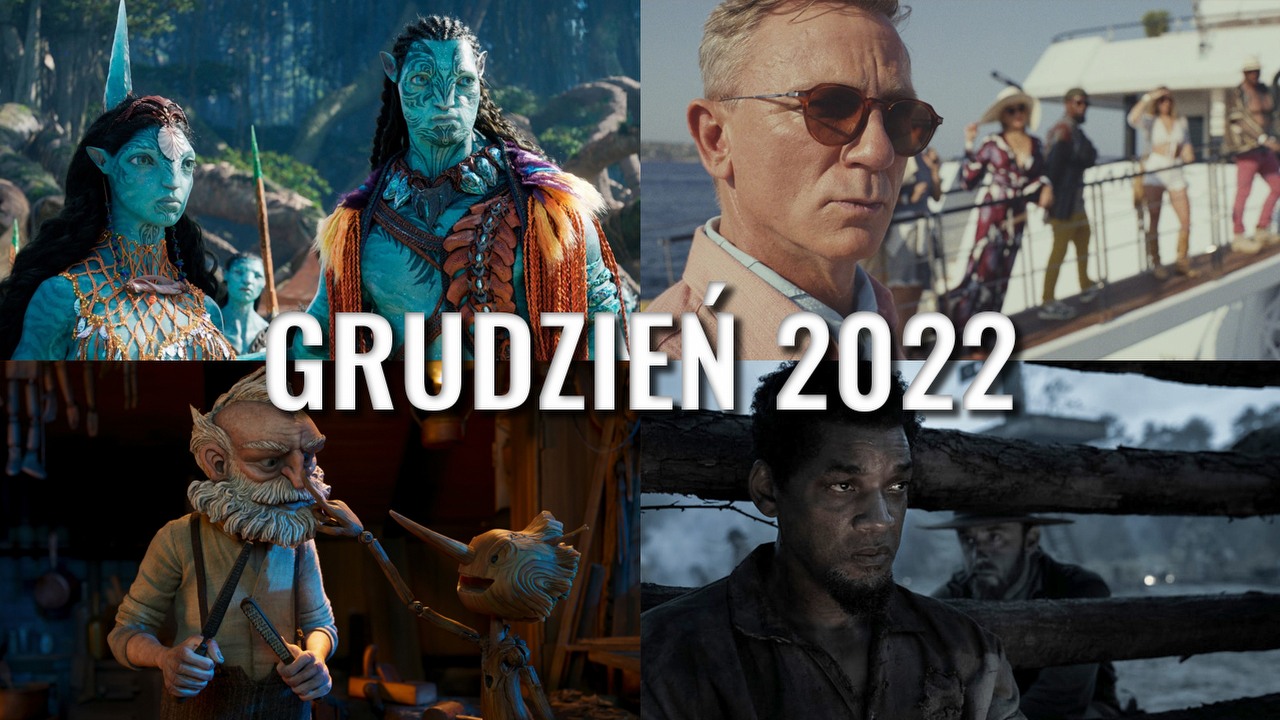 Premiery filmowe i serialowe w grudniu 2022 roku. Co warto obejrzeć?, źródło grafiki: Avatar: Istota wody, James Cameron, 20th Century Studios, 2022 / Glass Onion: Film z serii