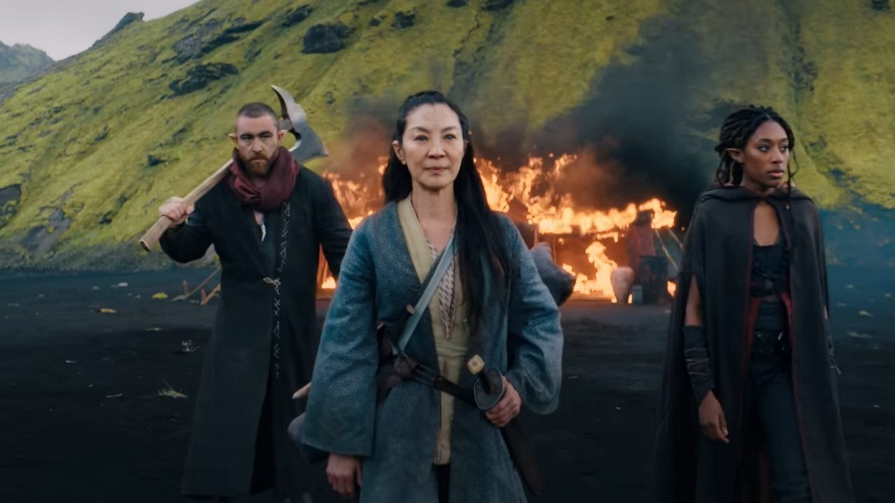 Wiedźmin: Rodowód krwi - czy bazuje na książce?, źródło grafiki: Wiedźmin: Rodowód krwi; Declan De Barra; Netflix; 2022.