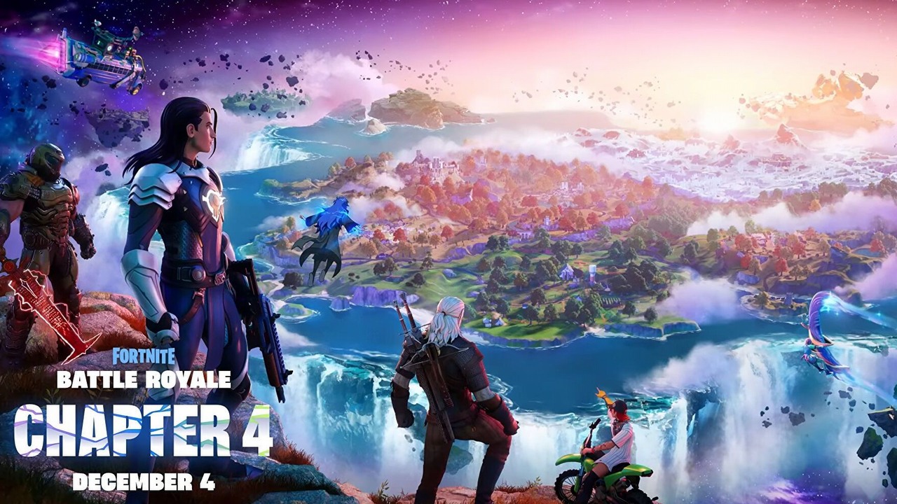 Stanie się nieuniknione, Wiedźmin zawita do Fortnite, źródło grafiki: Epic Games.