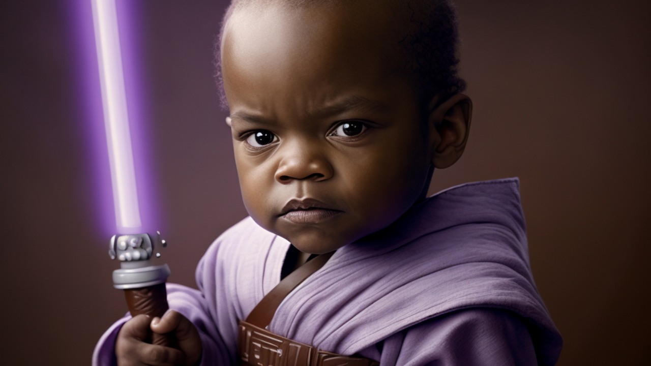 Bohaterowie Star Wars jako dzieci, baby Chewbacca jest kochany, źródło grafiki: Reddit, whatdoihia.